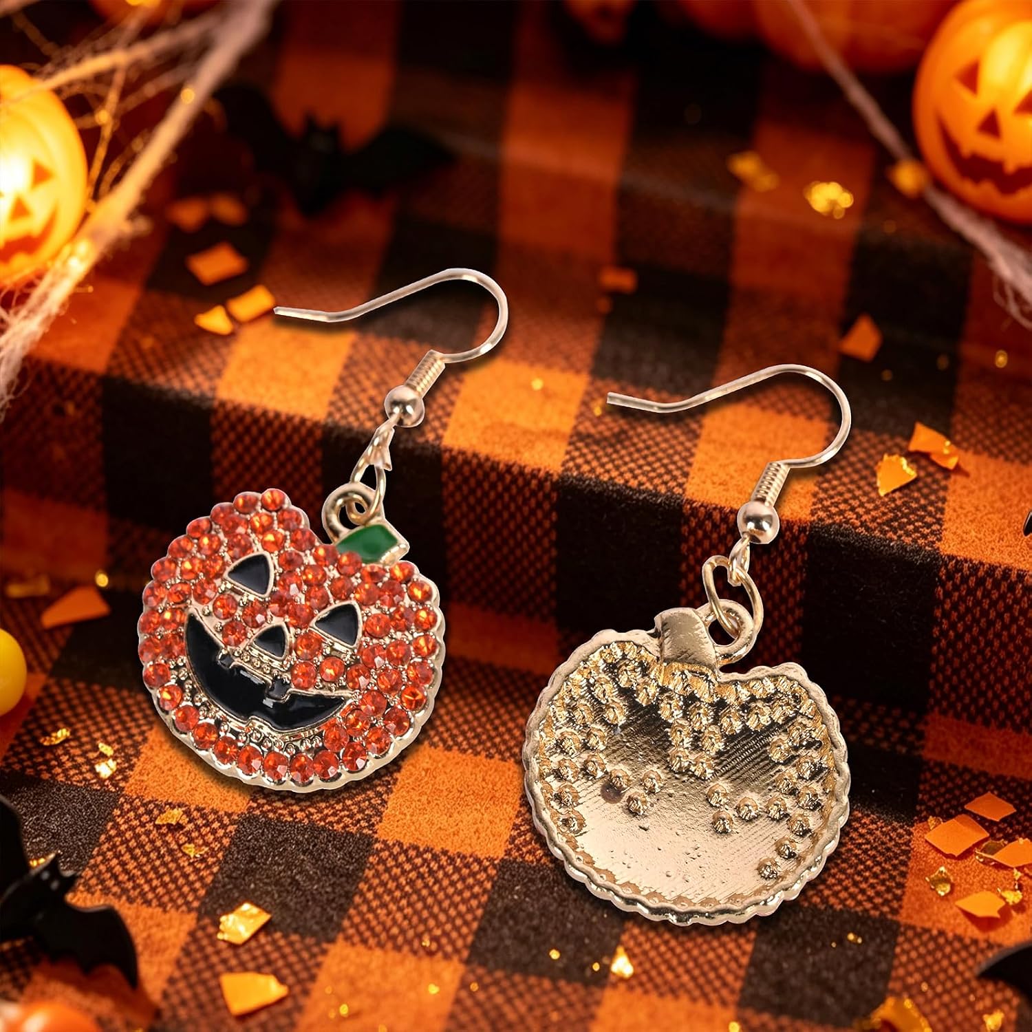 Thumbnail 3 de ORORIN Halloween Earrings 1.77 x 1.02 Inches