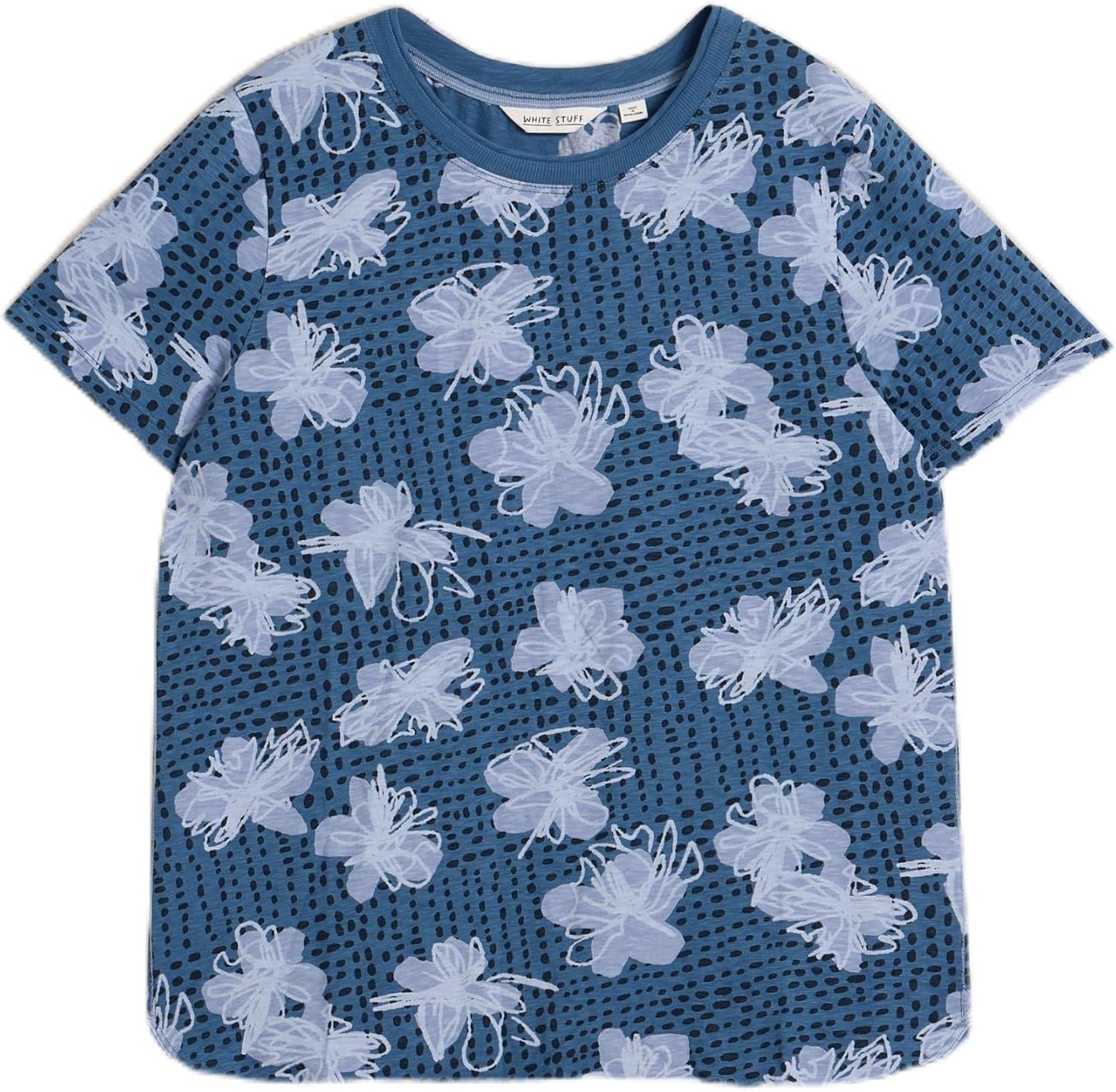 Detalle 2 de White Stuff Clara T-Shirt Femme (Lot de 1) — T-shirt coton intemporel et confortable