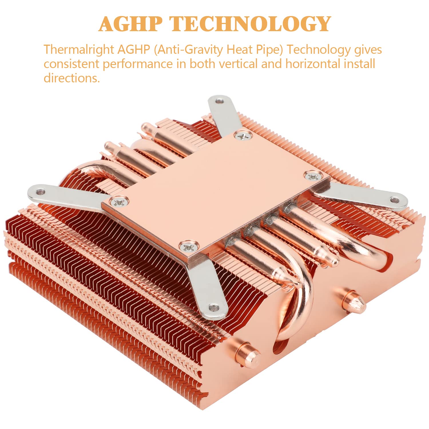 Detalle de Thermalright AXP90-X47 Full Low Profile ITX CPU Cooler