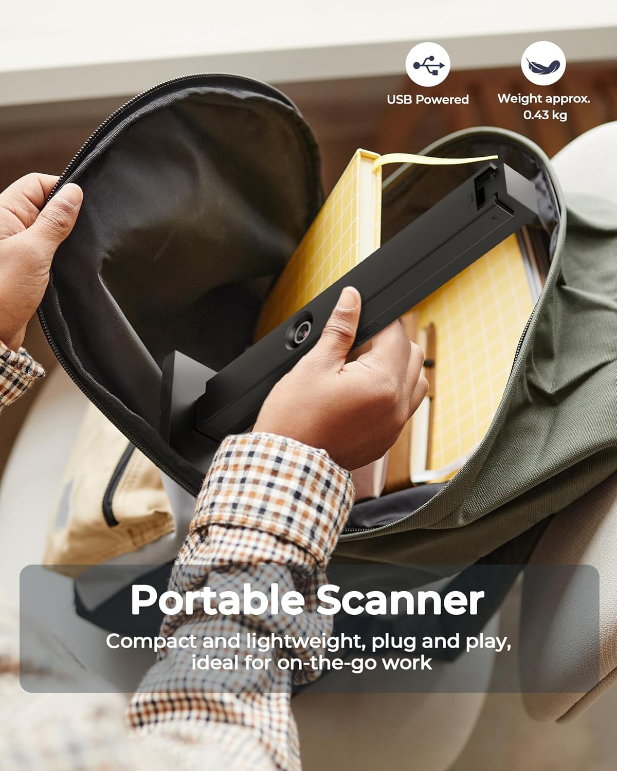 Thumbnail 6 de CZUR Lens 800 Pro scanner documenti A4 8 MP