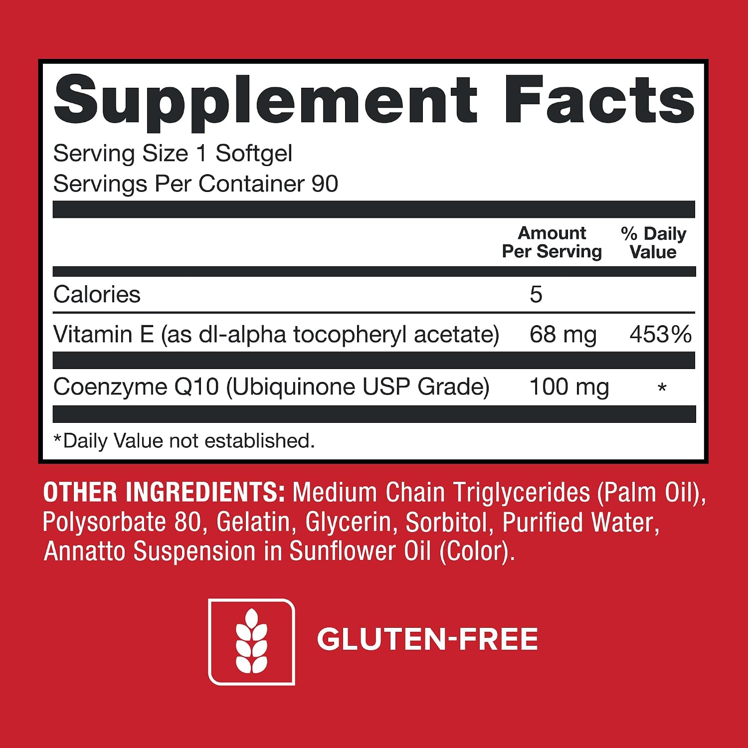 Detalle 2 de Qunol Ultra CoQ10 10935SEG90N, 100 mg Softgels, 3X Absorption, 90 Count