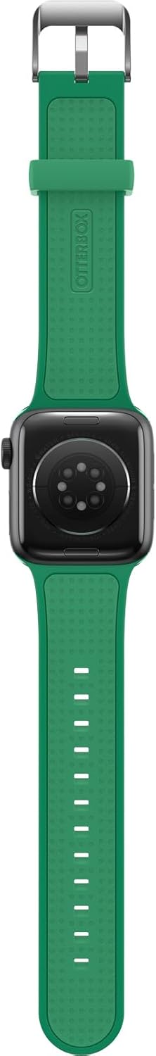 Thumbnail 2 de OtterBox Bracelet de montre intelligent 42 mm – Silicone noir, compatible Apple Watch Series 6, Samsung Galaxy Watch 4 et Fitbit Versa 3