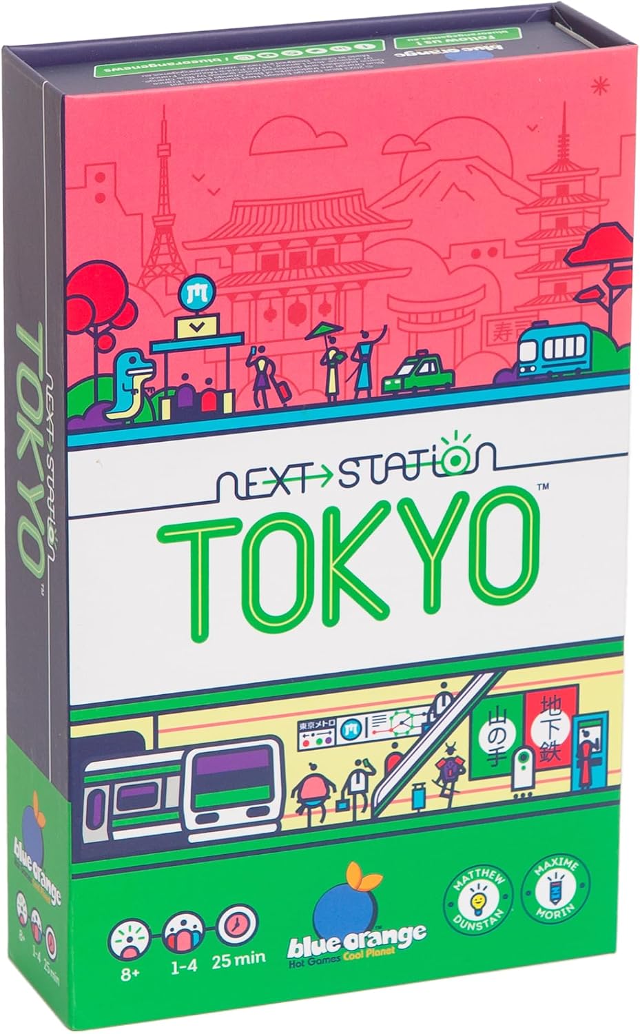 Detalle de Blue Orange Next Station: Tokyo Board Game for 1–4 Players, Ages 8+