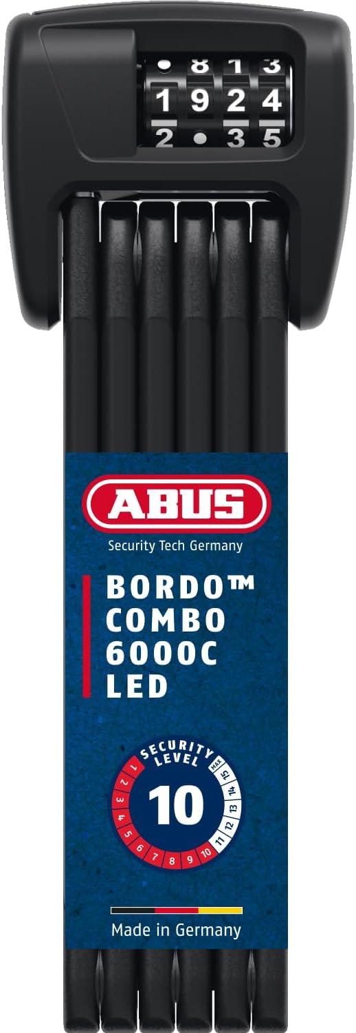 Detalle de ABUS Bordo 6000C LED Faltschloss 90 cm đź”’