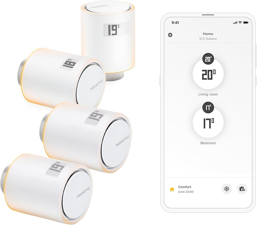 Thumbnail 6 de Netatmo Válvulas Termostáticas WiFi para Control Remoto 🌡