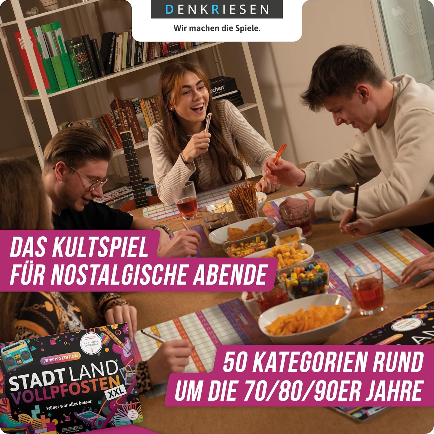 Thumbnail 2 de DENKRIESEN - Stadt Land VOLLPFOSTEN® 70/80/90 Edition XXL DIN A3