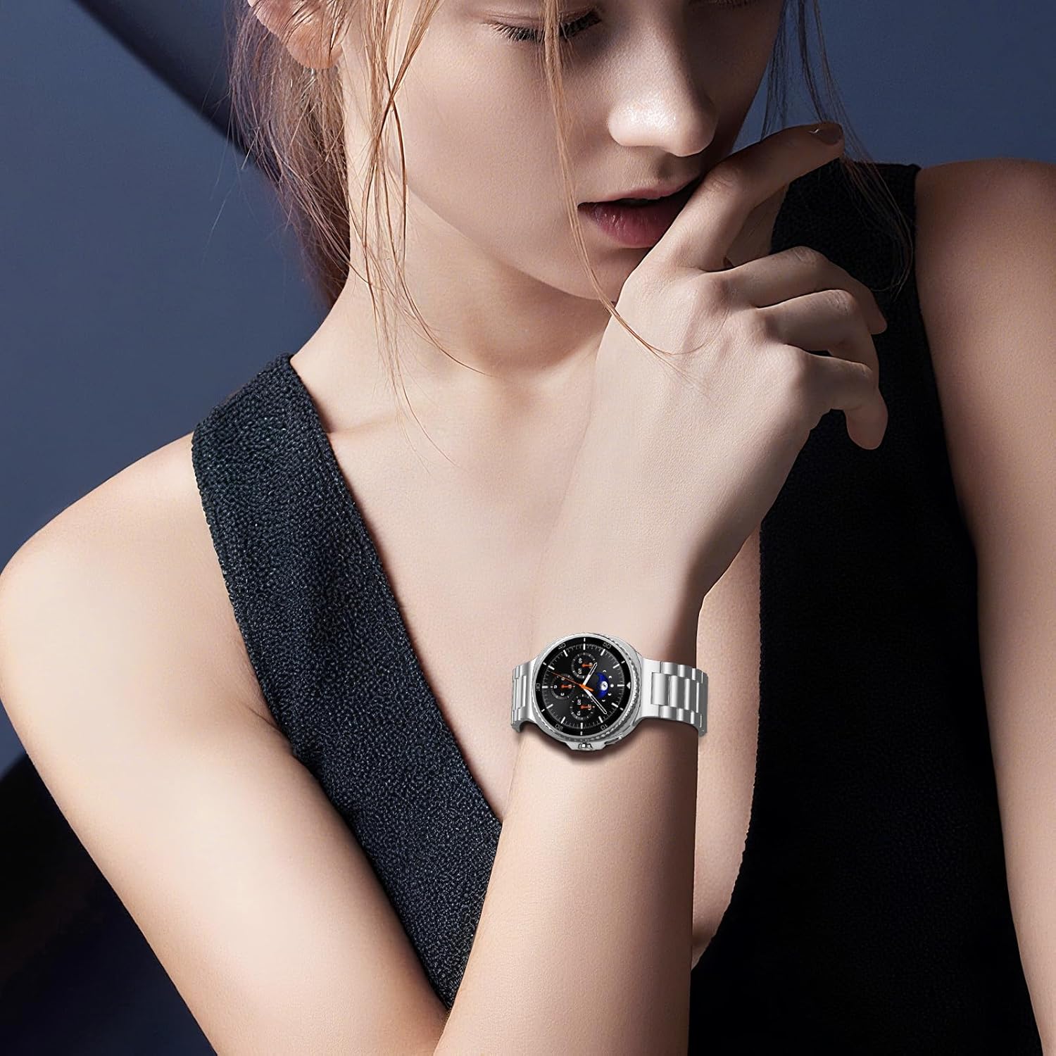 Thumbnail 5 de TiMOVO Cinturini in Metallo per Samsung Galaxy Watch 8 e Galaxy Watch 8 Classic (No Gap) — Acciaio Inossidabile, Regolabile