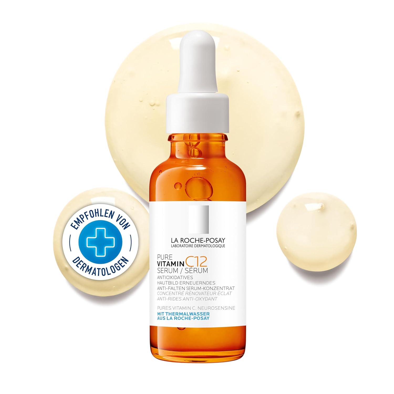 Detalle de La Roche Posay Pure Vitamin C12 Serum – Anti-Aging-Pflege mit 12% Vitamin C (30 ml)