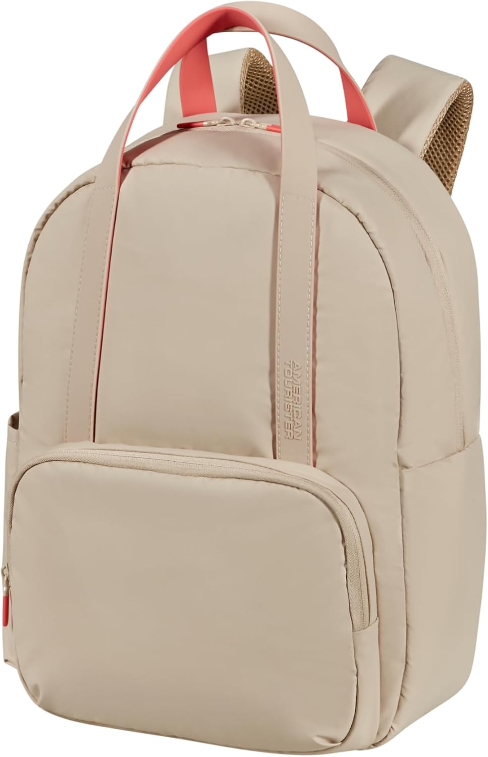 Detalle de American Tourister Puffypop – damski plecak na laptop 15,6", 21 l, beżowy