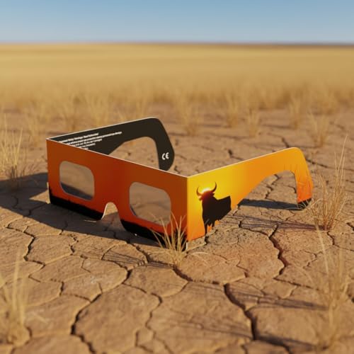 Detalle 2 de Absolute Eclipse Gafas Eclipse Solar ISO 12312-2 CE | Pack 6
