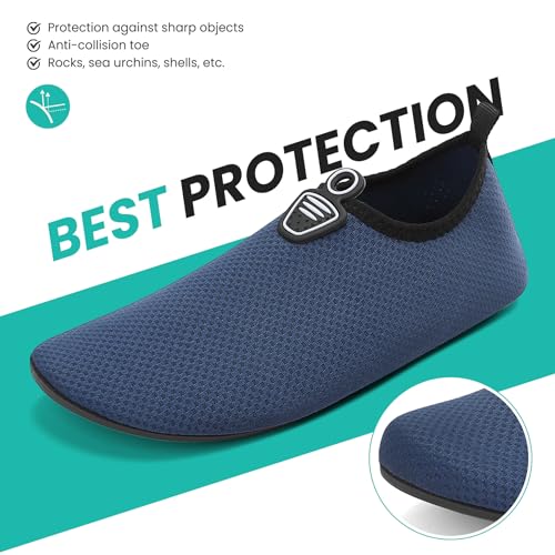 Thumbnail 5 de Sportvibe Water Shoes for Beach, Surf and Water Activities – Blue, UK 10.5 / EU 45