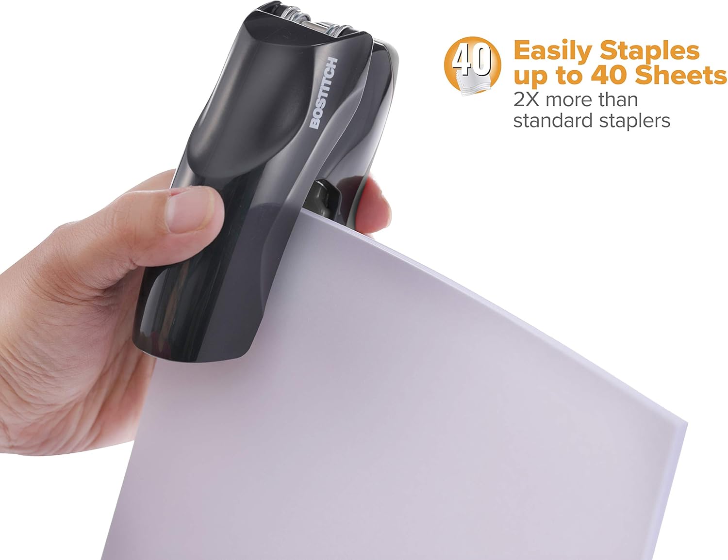 Detalle de Bostitch Office Heavy Duty Stapler (40-Sheet) — 3-Pack