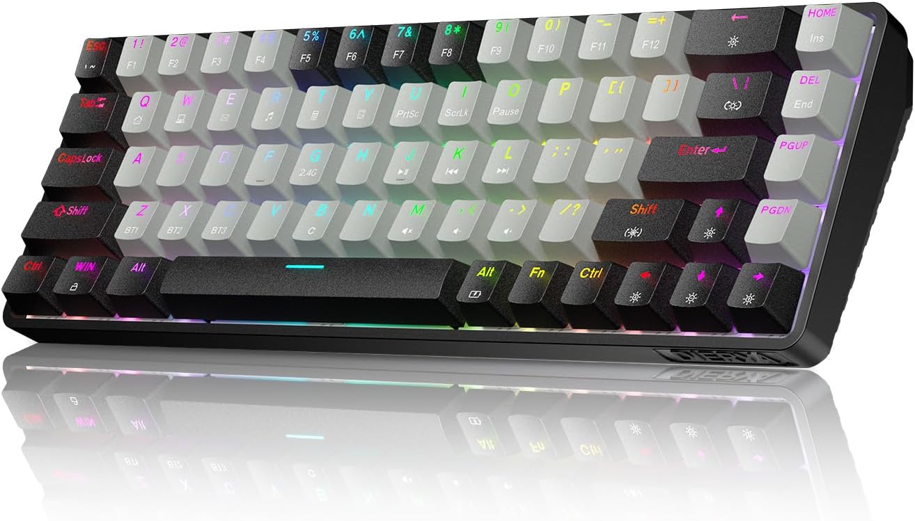Dierya DK68 tastiera gaming wireless 60%