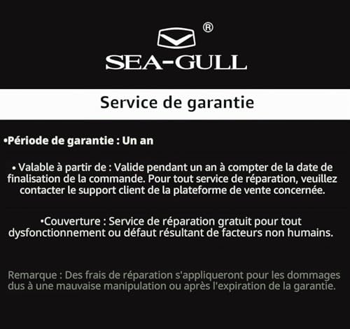 Thumbnail 5 de Seagull 1963 International Edition - Montre pilote chronographe ST1901, 37,4 mm, remontage manuel
