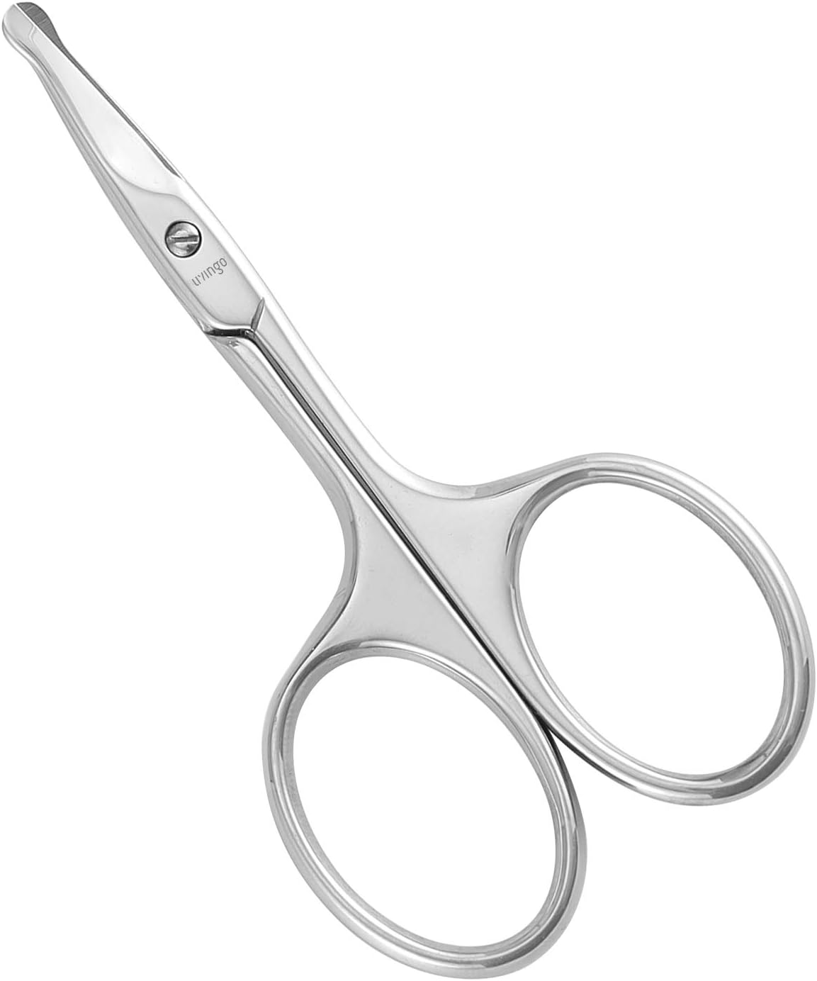 Thumbnail 6 de LIVINGO 9cm Small Safety Facial Nose Hair Scissors with Rounded Tip & Curved Blade (Gold)