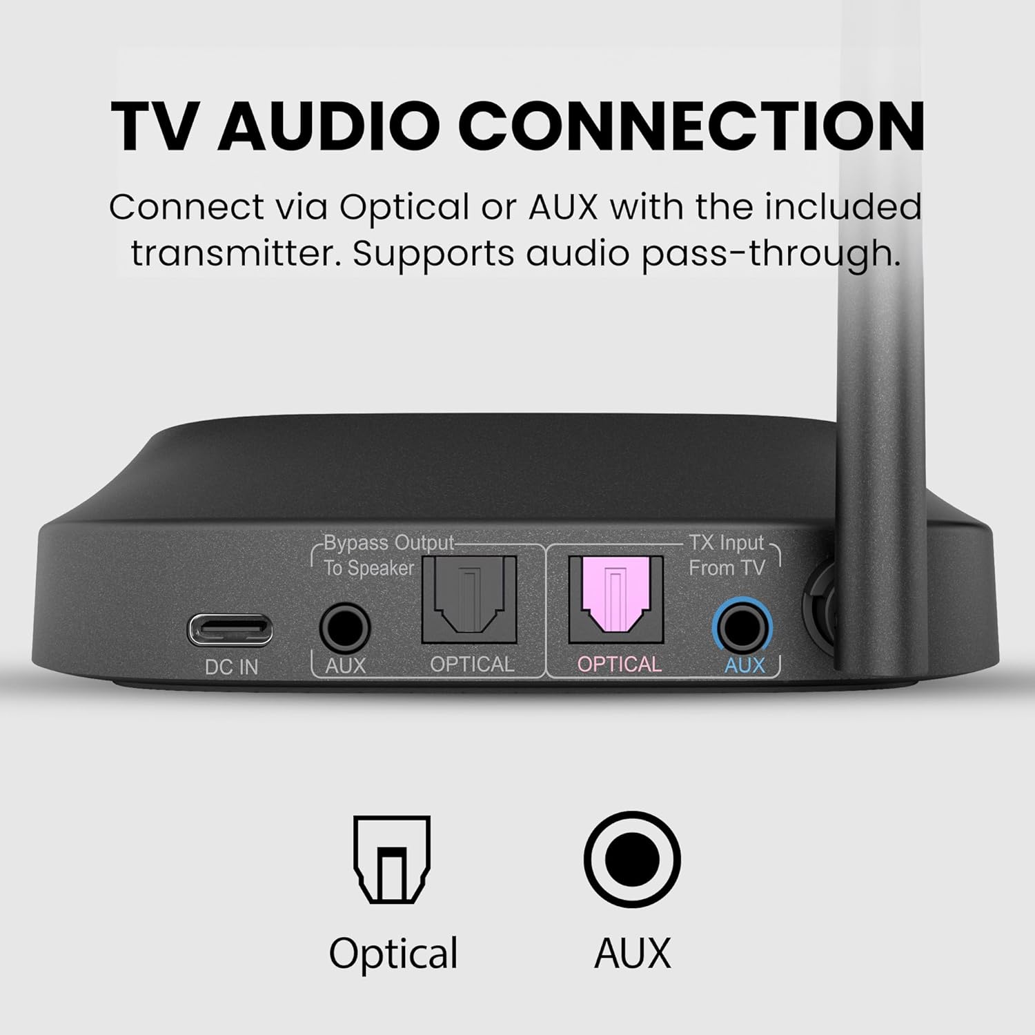 Thumbnail 4 de Avantree HT5009 Plus TV Headphones 60H