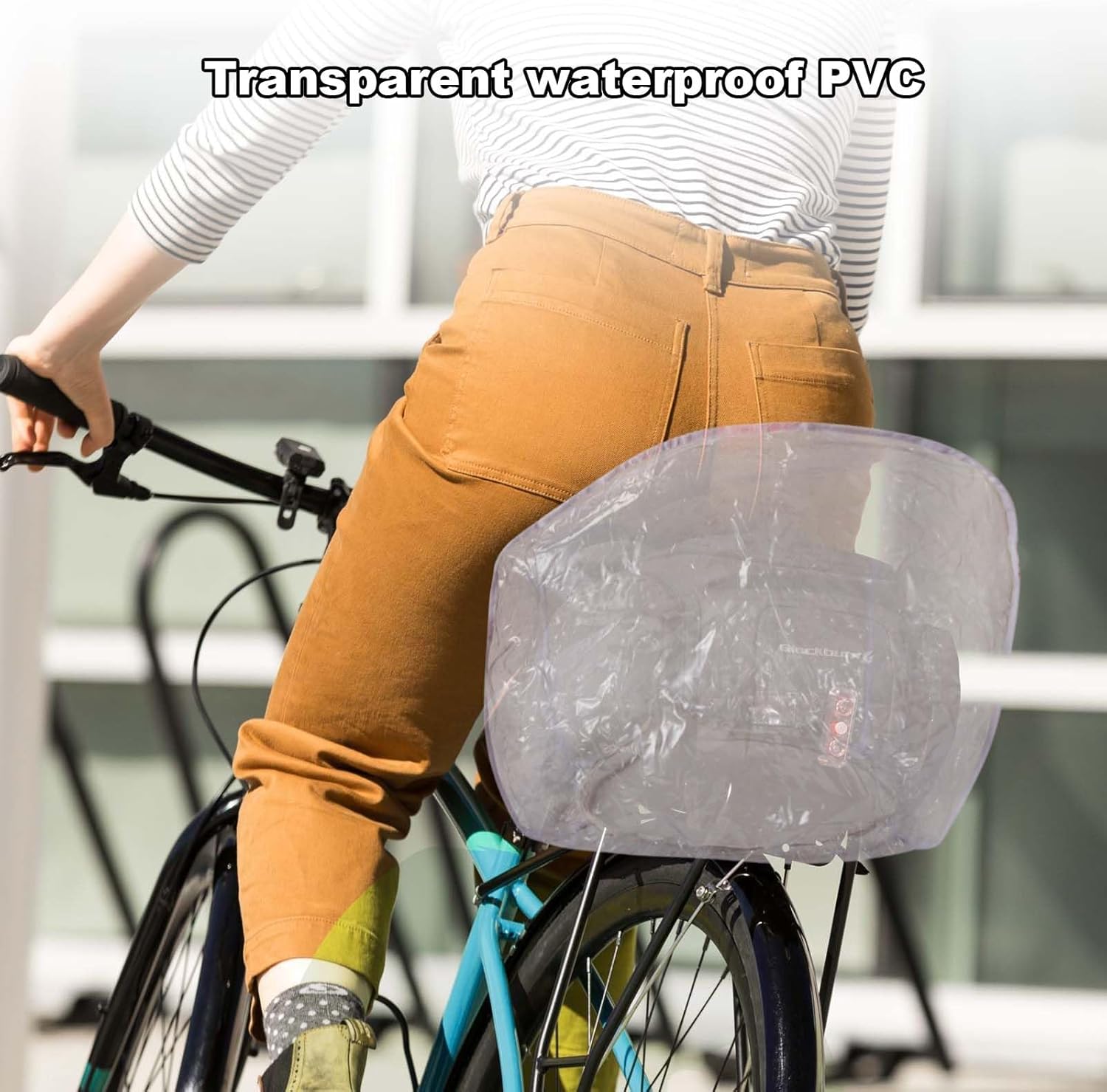 Thumbnail 6 de Regenschutz Fahrradkorb 61 × 40 cm