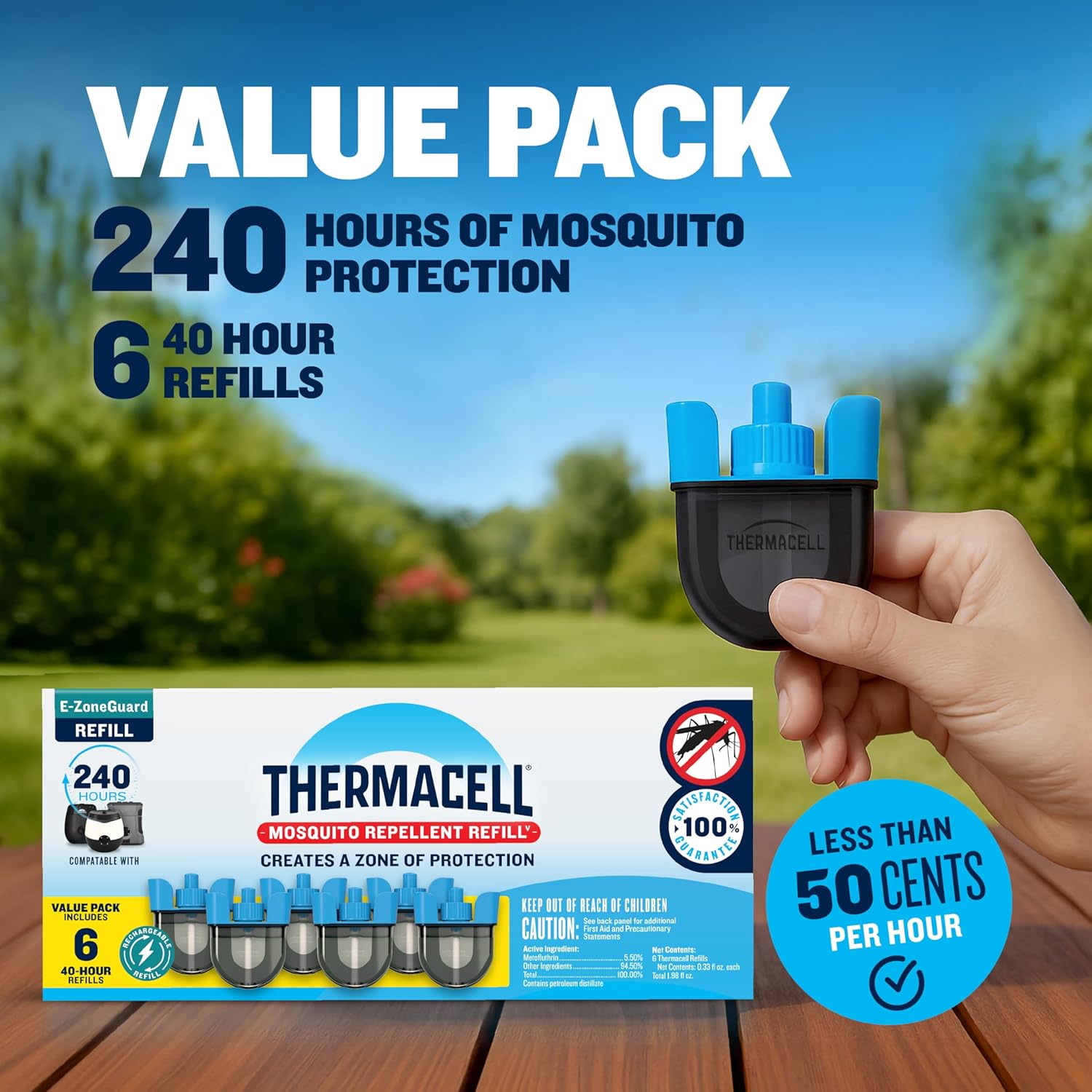 Thumbnail 6 de Thermacell Rechargeable Repellent Refills for E-Series & Radius