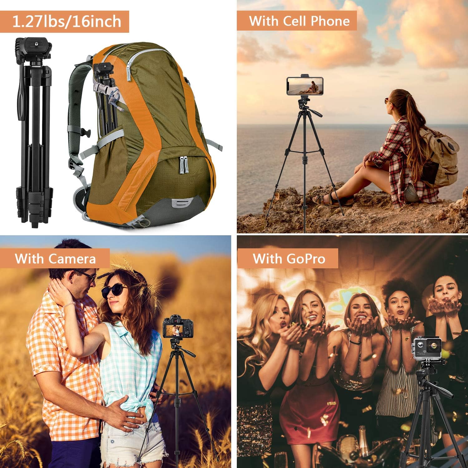 Thumbnail 6 de Everesta iPhone tripod 54 inch