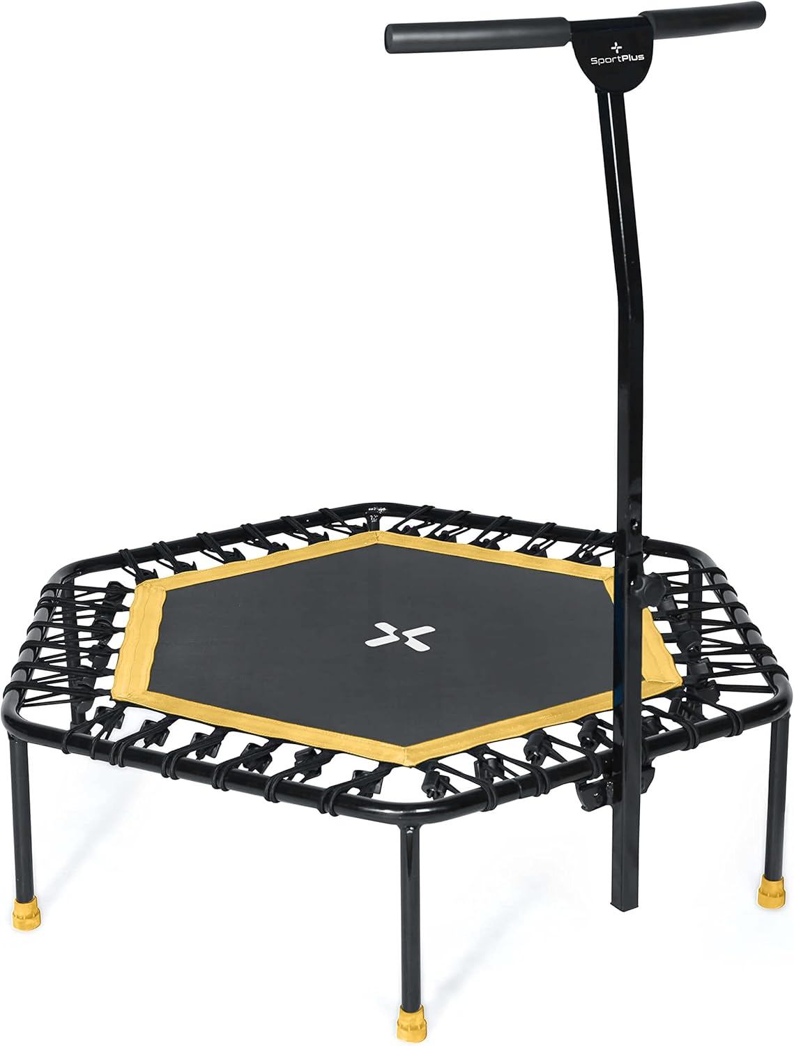 Detalle de SportPlus Fitness Trampolin entrenamiento seguro