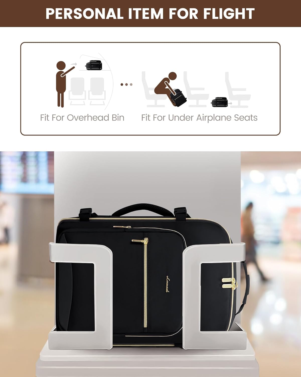 Thumbnail 3 de LOVEVOOK 40L Travel Backpack