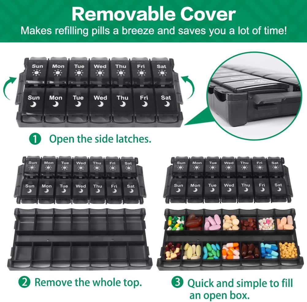 Detalle de Shintop Weekly Pill Organizer