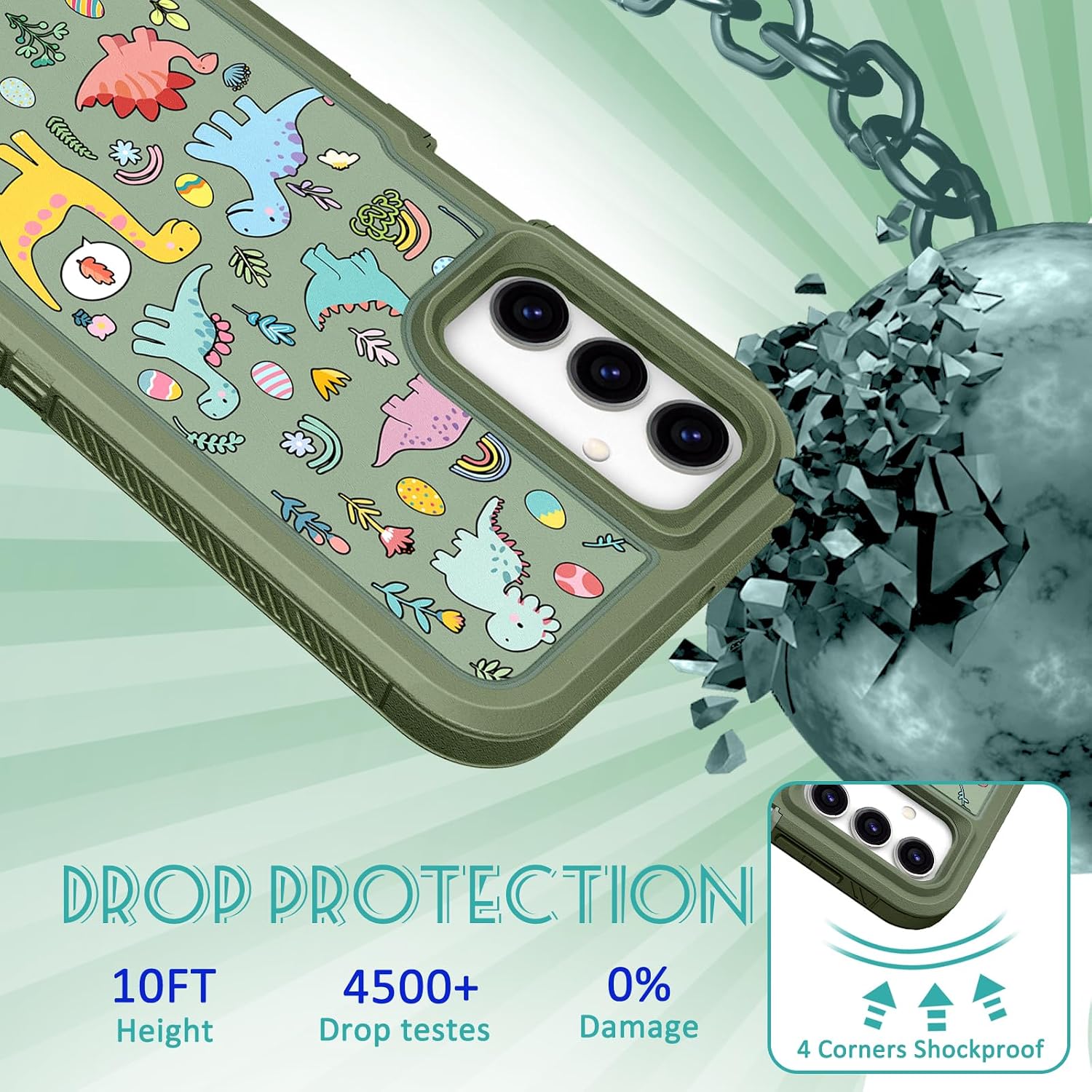 Detalle de Plakill Samsung Galaxy A15 5G Phone Case