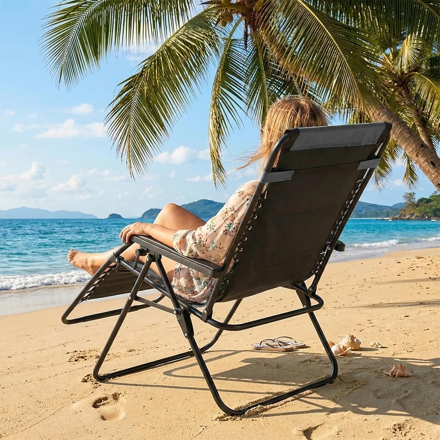 Thumbnail 6 de Sweetcrispy Zero-Gravity Lounge Chair, 330-lb Capacity