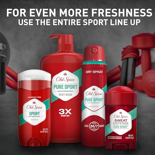Thumbnail 8 de Old Spice Aluminum Free Deodorant for Men, High Endurance, Sport Scent — 3 x 3.0 oz