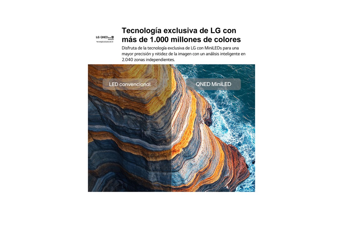 Thumbnail 3 de LG QNED72 75 pulgadas: Smart TV MiniLED 4K 2026, ideal para cine en casa