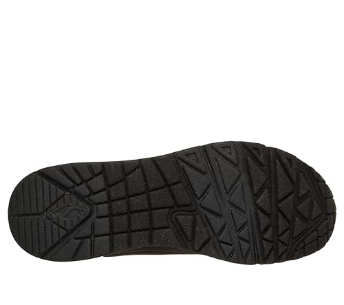 Thumbnail 9 de Skechers Damen Uno Stand On Air Weit Trainers – Schwarz, Durabuck Mesh, EU 38,5