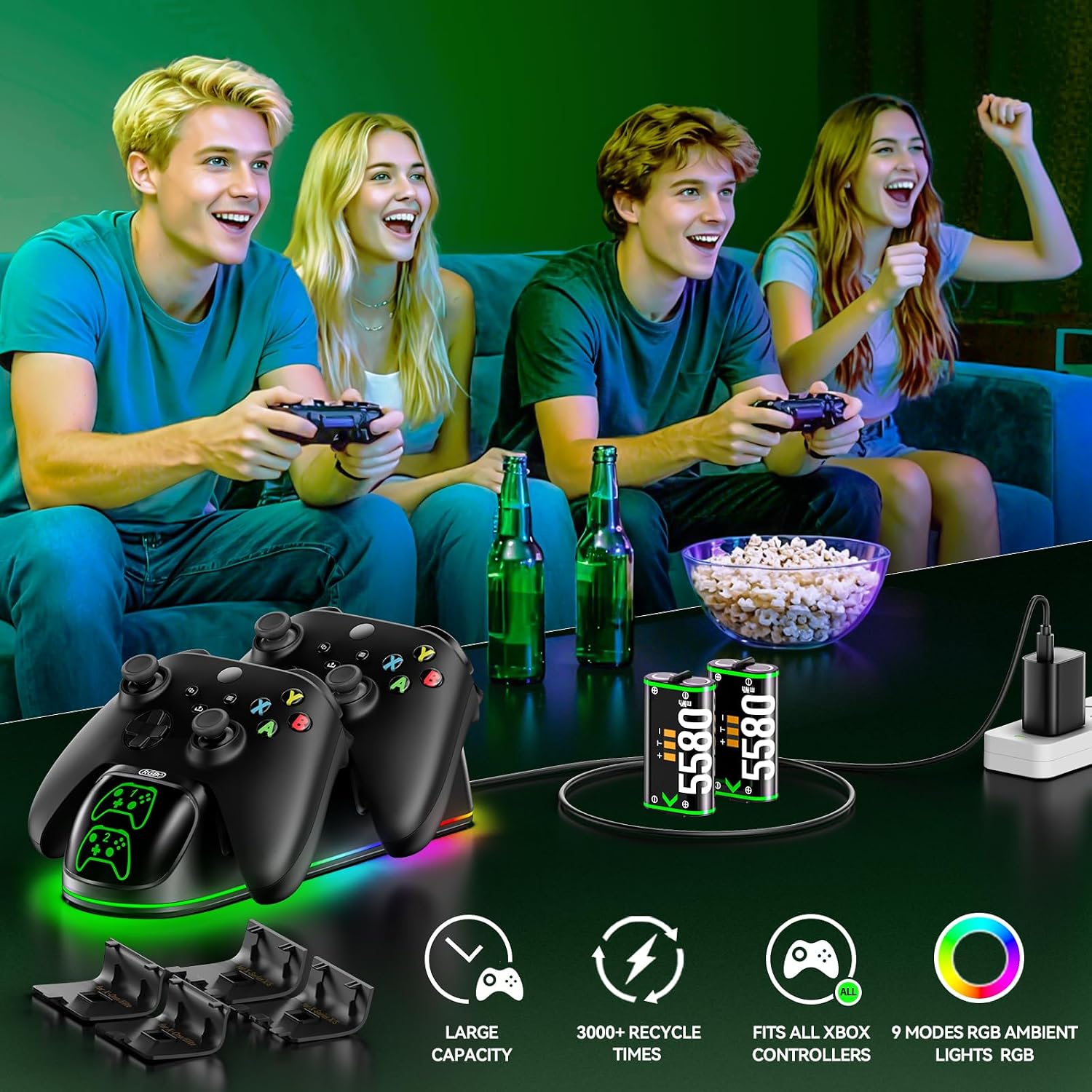 Thumbnail 6 de OIVO Controller Charging Dock 5580mWh