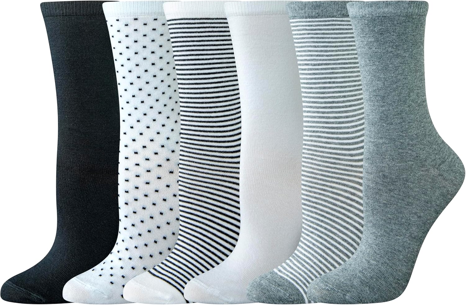 Thumbnail 4 de Amazon Essentials Women’s Crew Socks (Cotton) – 6-pack