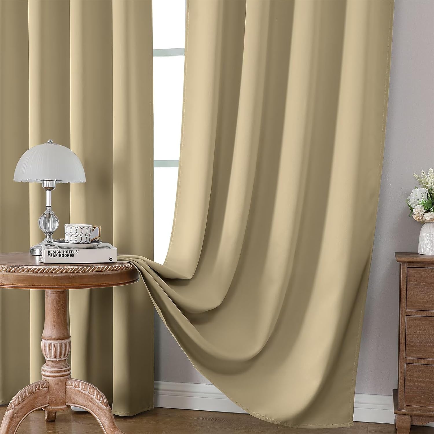 Thumbnail 4 de CUCRAF Blackout Curtains, 63-Inch Length