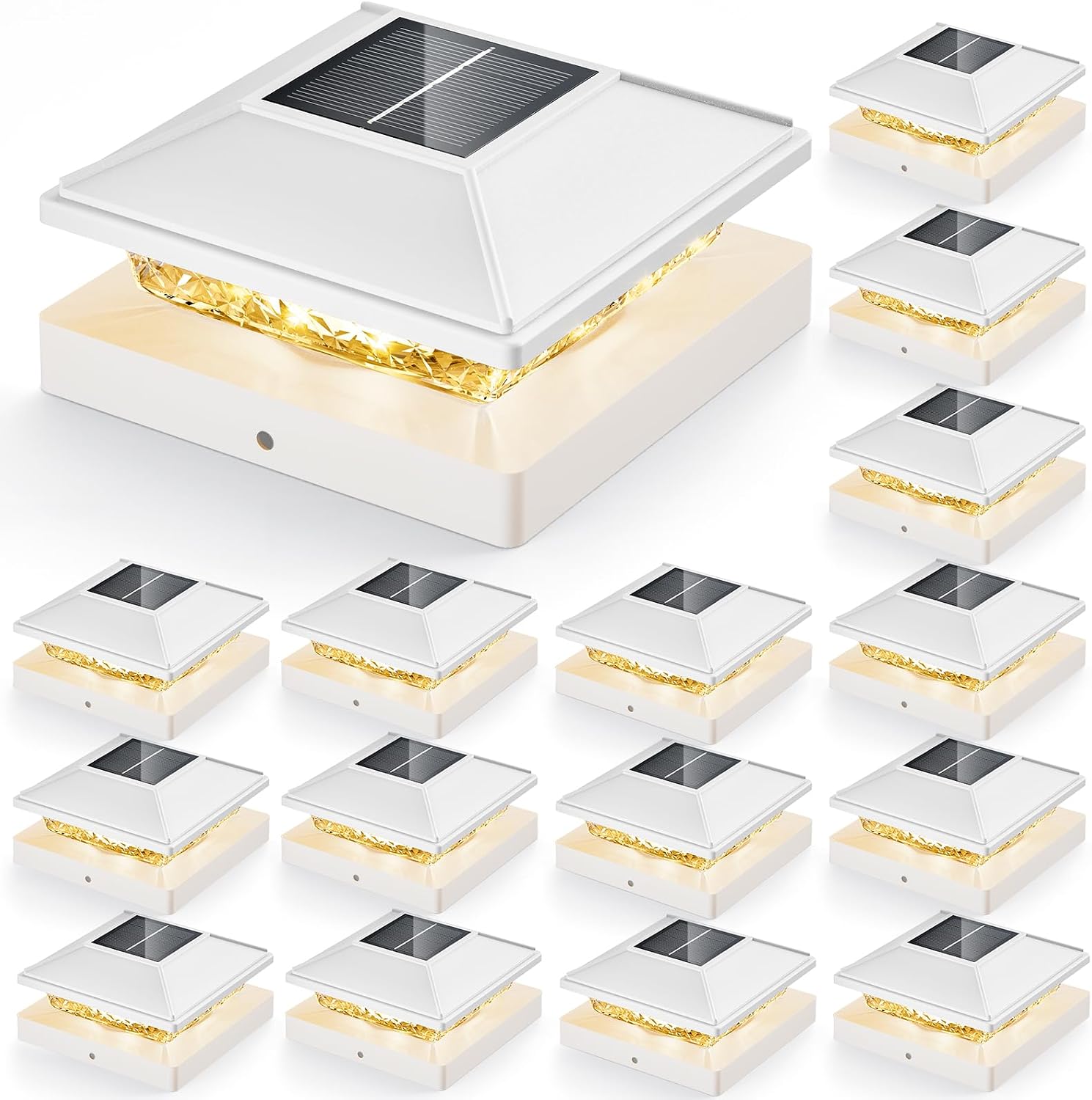 Thumbnail 6 de JOFIOS Solar Post Cap Lights, 6-Pack
