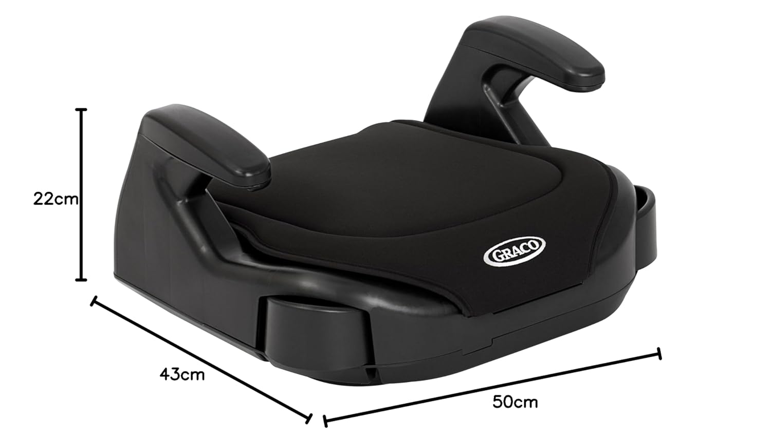 Detalle 1 de Graco Booster Basic R129 – leichte Sitzerhöhung ohne Rückenlehne