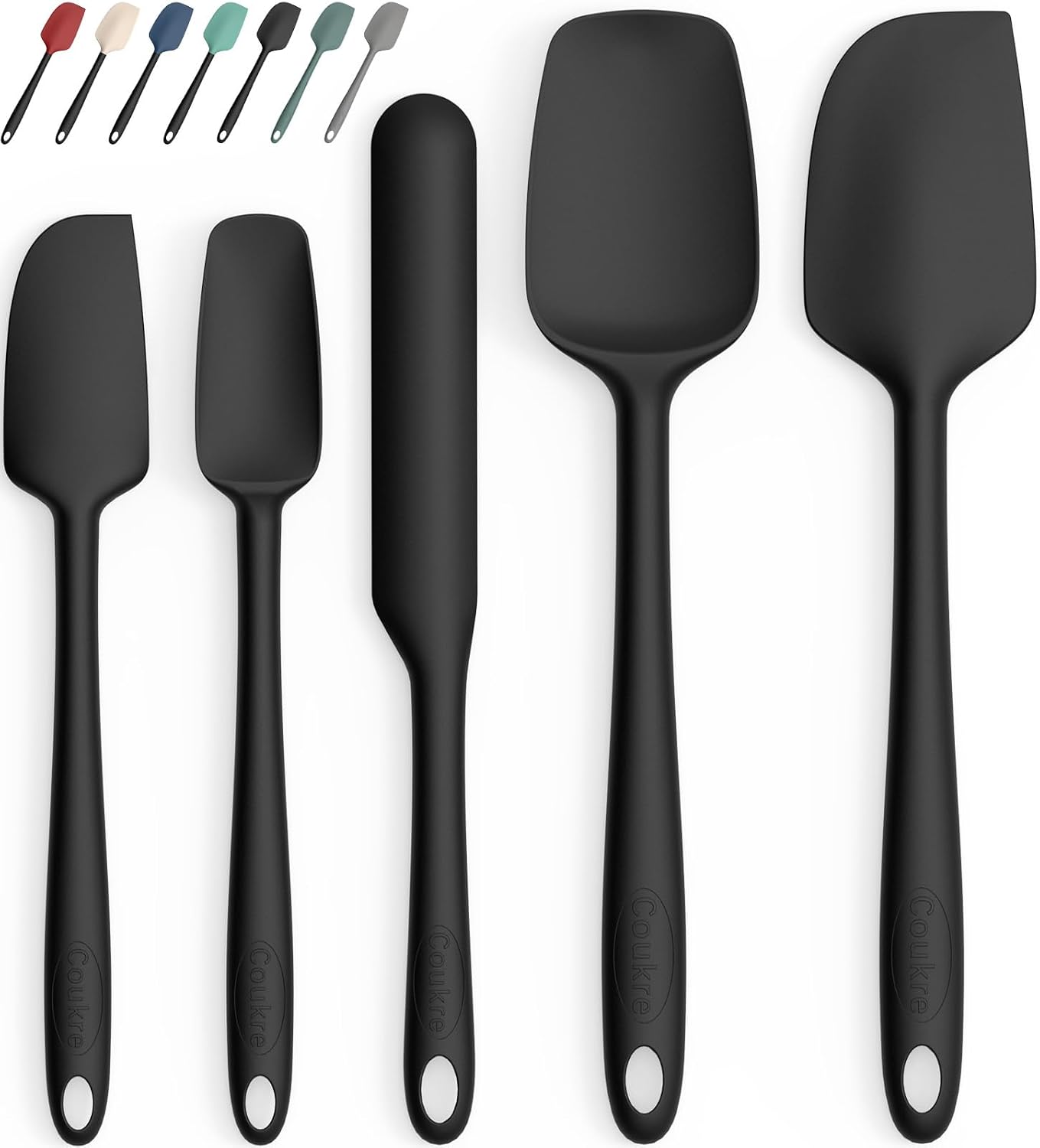 Thumbnail 6 de Coukre Silicone Spatula Set of 5