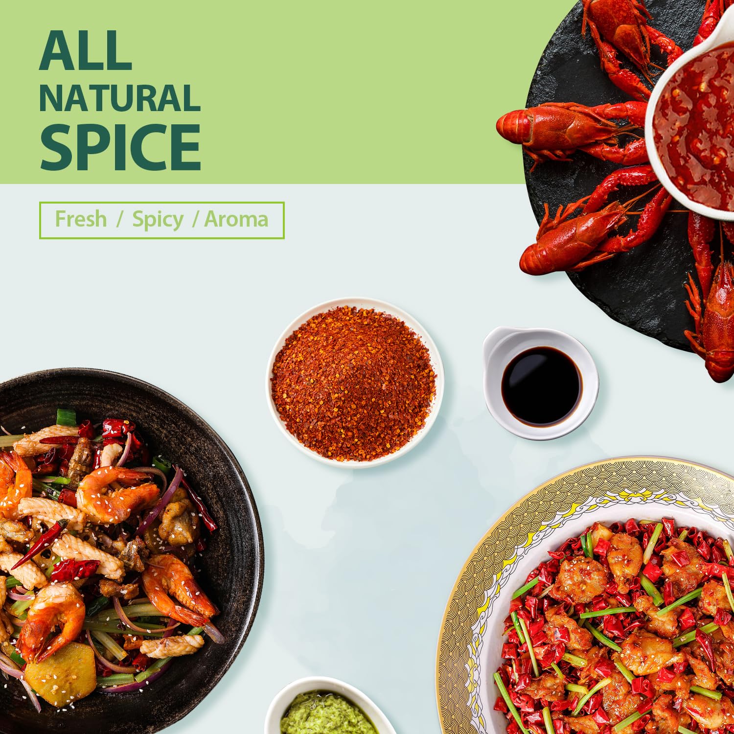 Thumbnail 6 de Soeos Whole Dried Chili Peppers, 4 oz (113g), Medium-Spicy Red Chilies
