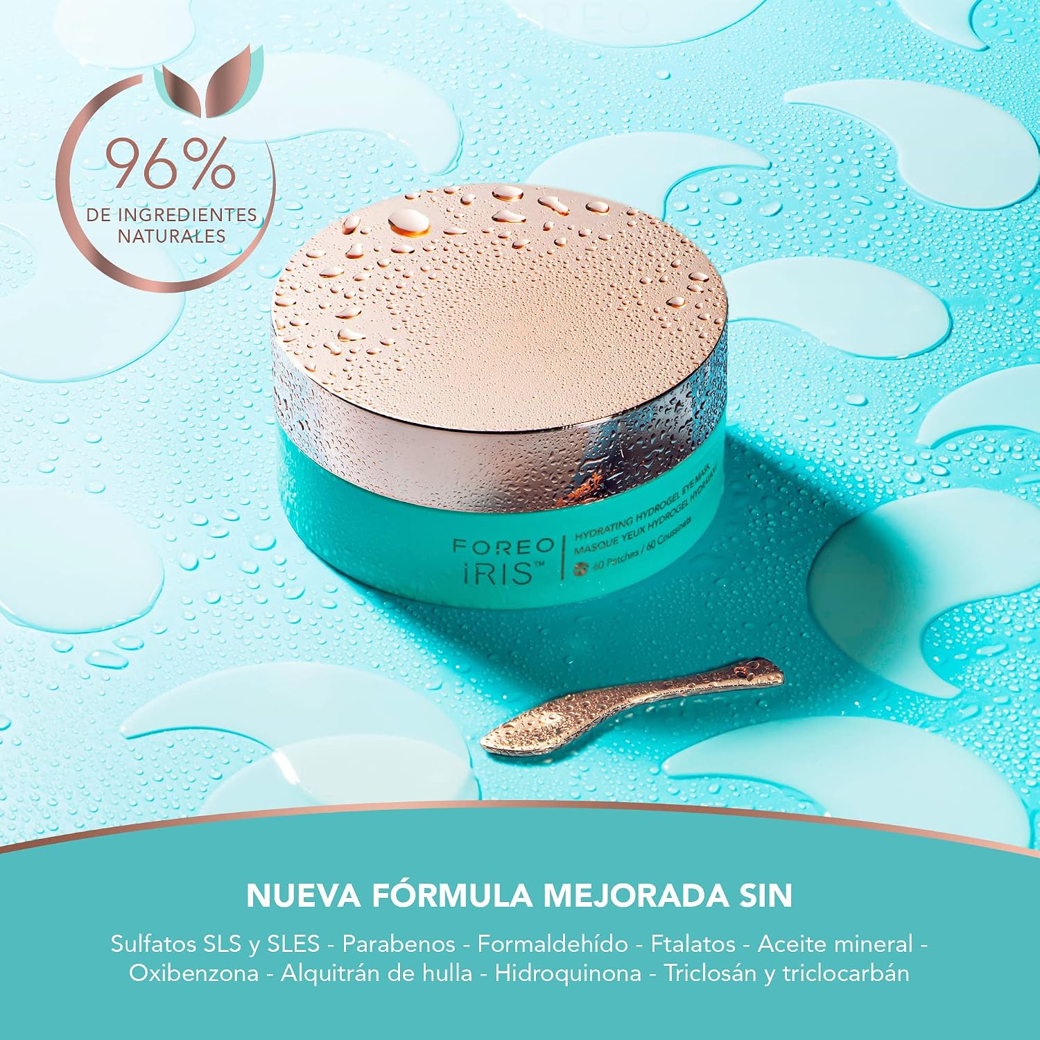 Detalle 2 de FOREO IRIS Parches Ojos 60 unidades