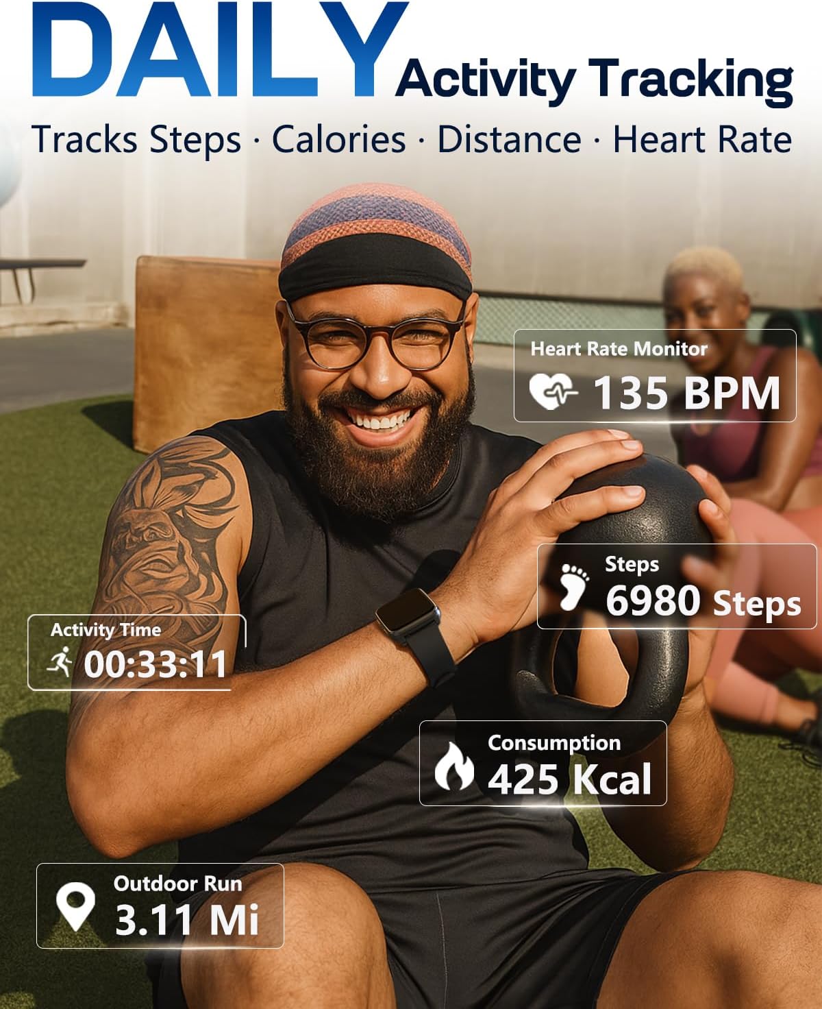 Detalle 2 de MorePro Fitness Tracker