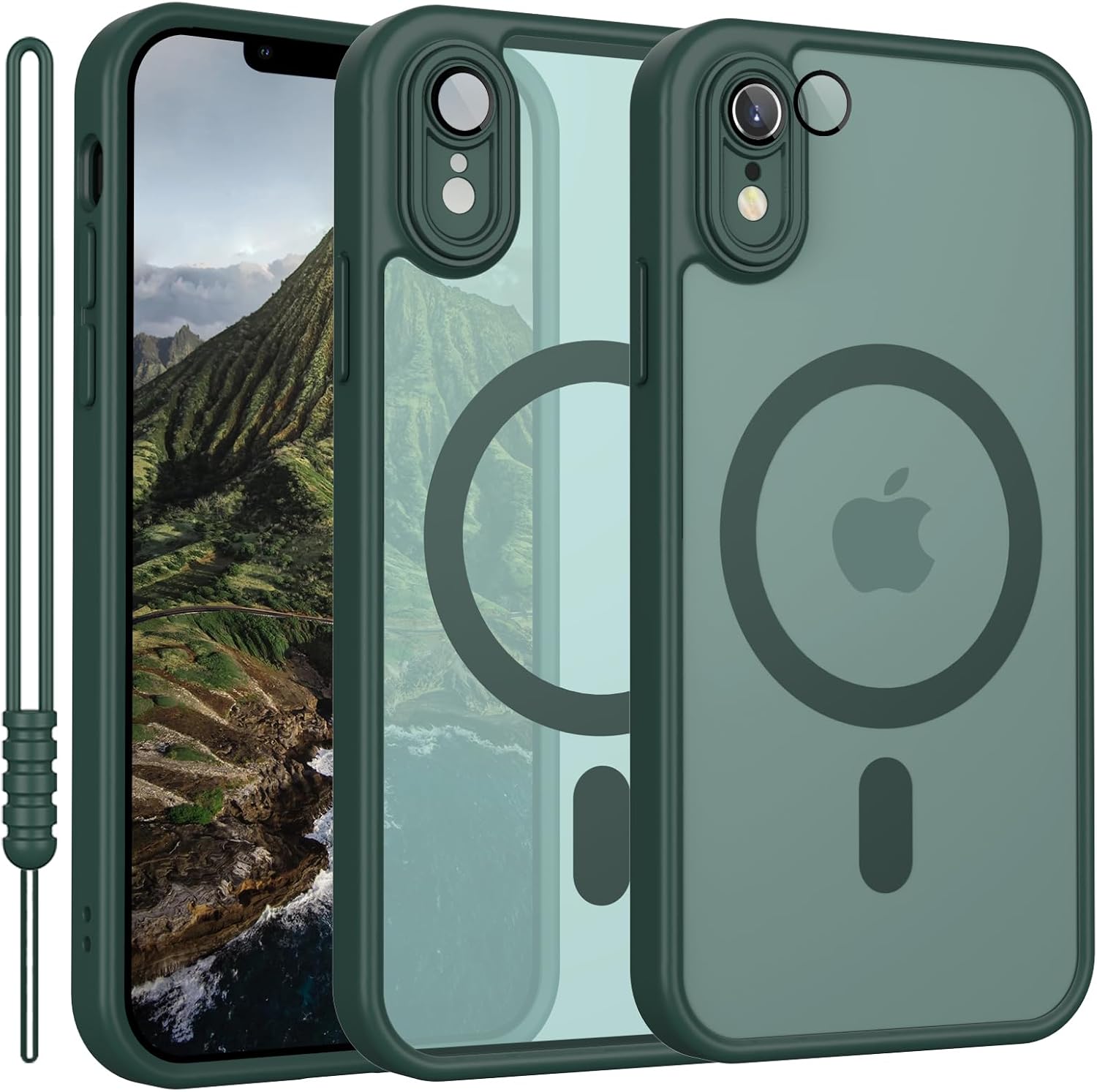 Detalle de YUANDMI iPhone XR Hülle mit MagSafe