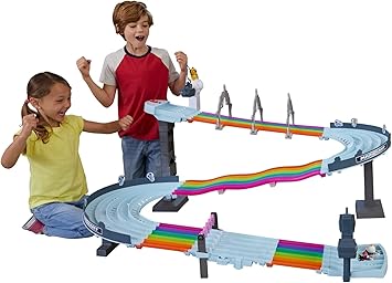 Hot Wheels Mario Kart Pista Arcoiris 🚗 con Luces y Sonidos