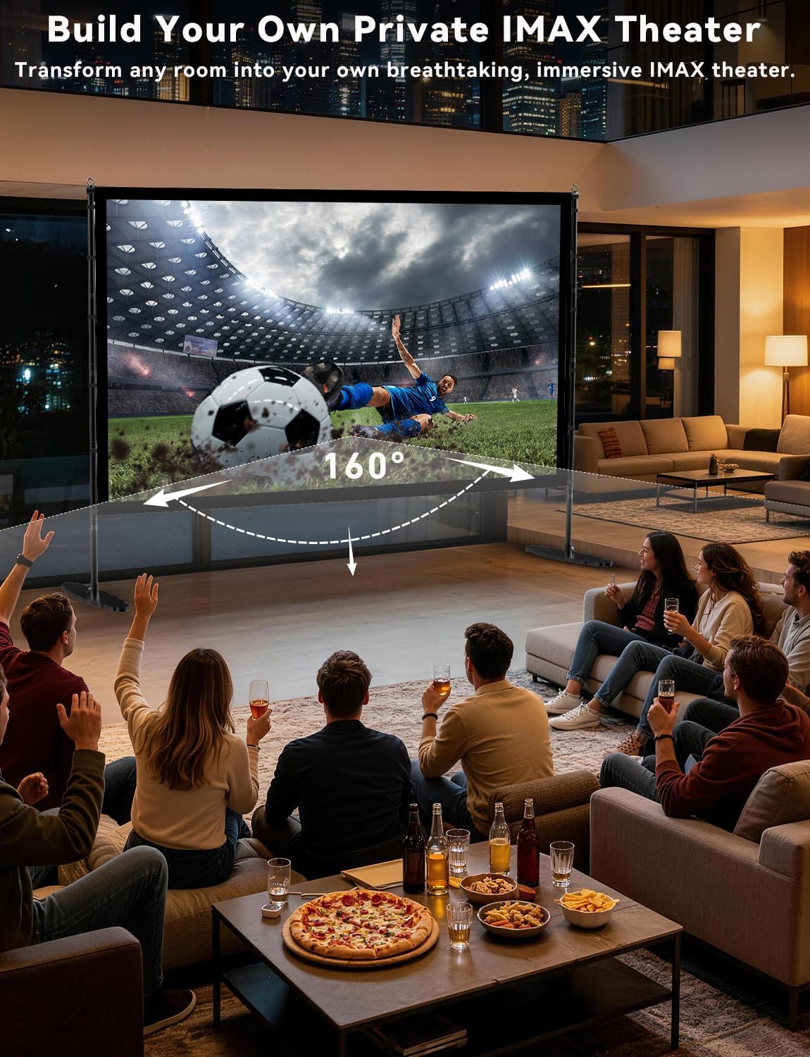 Detalle 2 de 150-Inch Projector Screen