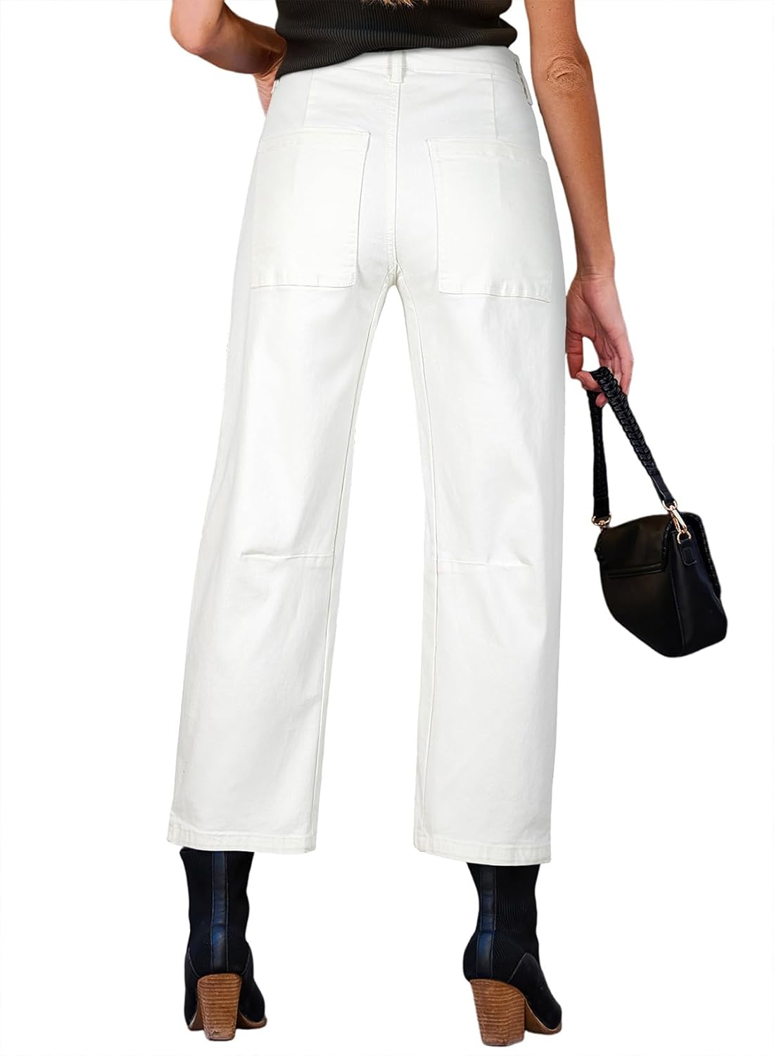 Thumbnail 5 de EVALESS Baggy Barrel Jeans High Waisted