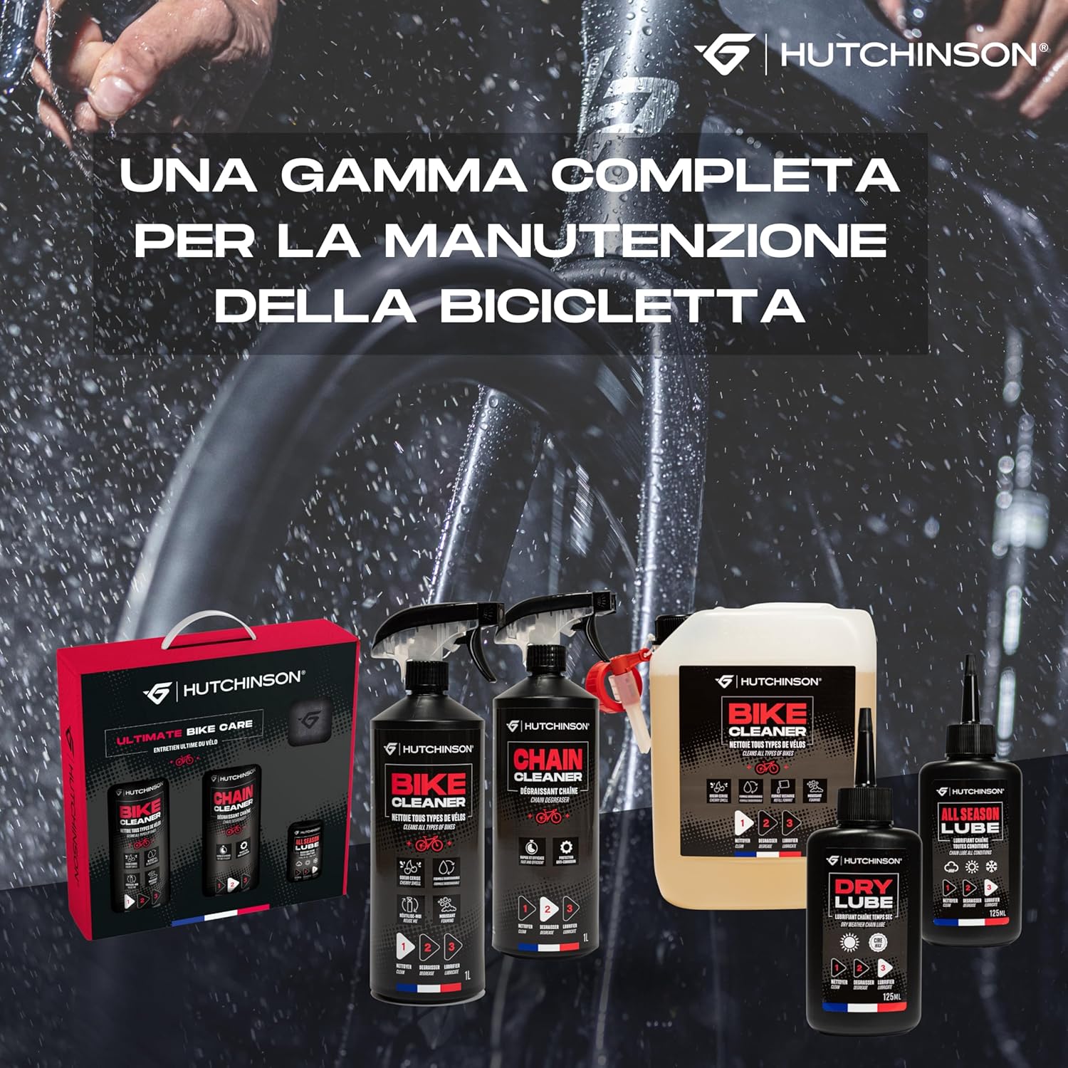 Thumbnail 6 de Hutchinson BIKE CLEANER - Detergente biodegradabile per biciclette ad alte prestazioni (1L)