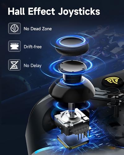 Thumbnail 5 de EasySMX X15 manette sans fil rechargeable pour PC et mobile
