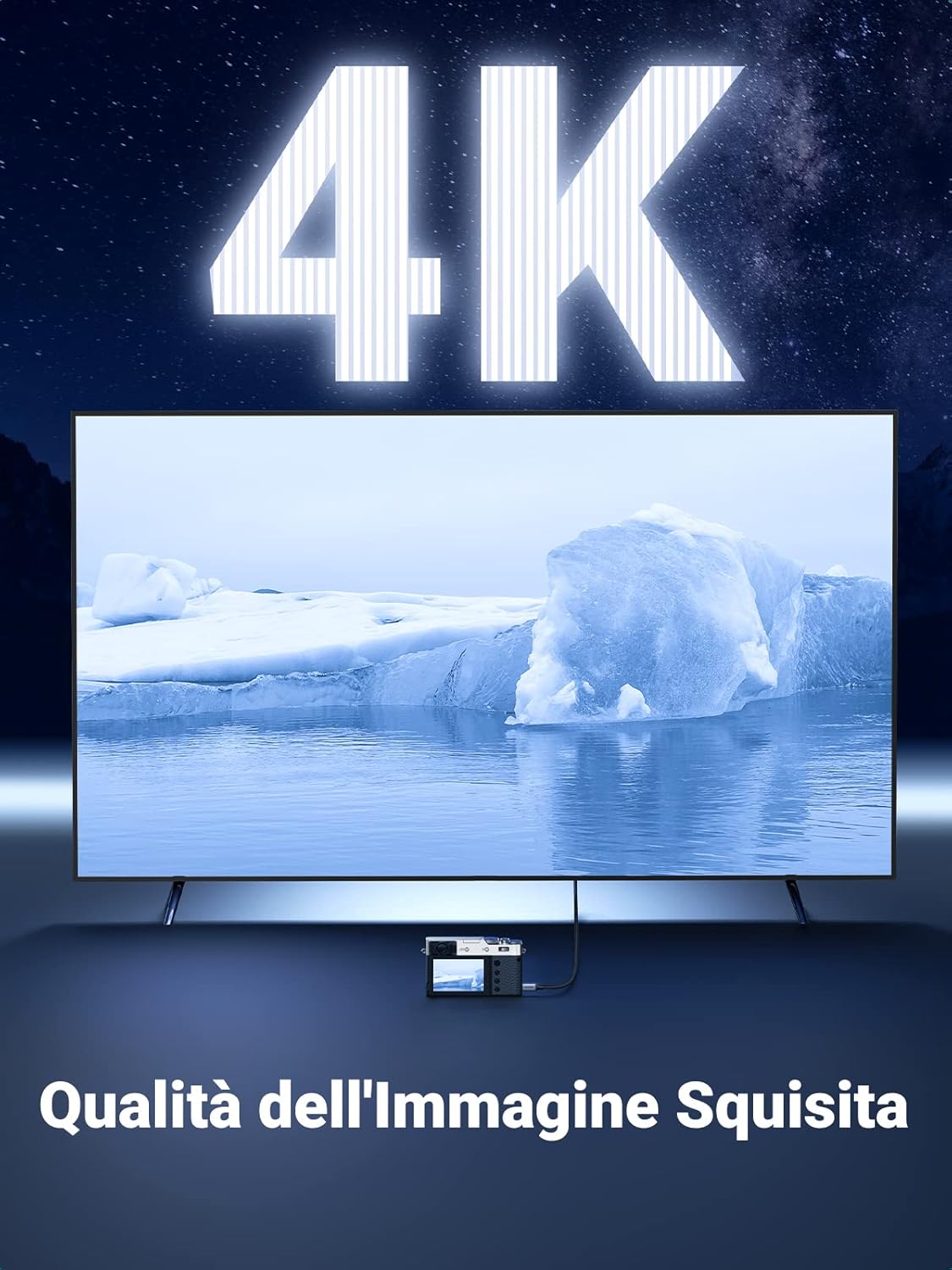 Detalle 2 de UGREEN Micro HDMI 4K 60 Hz 1 m