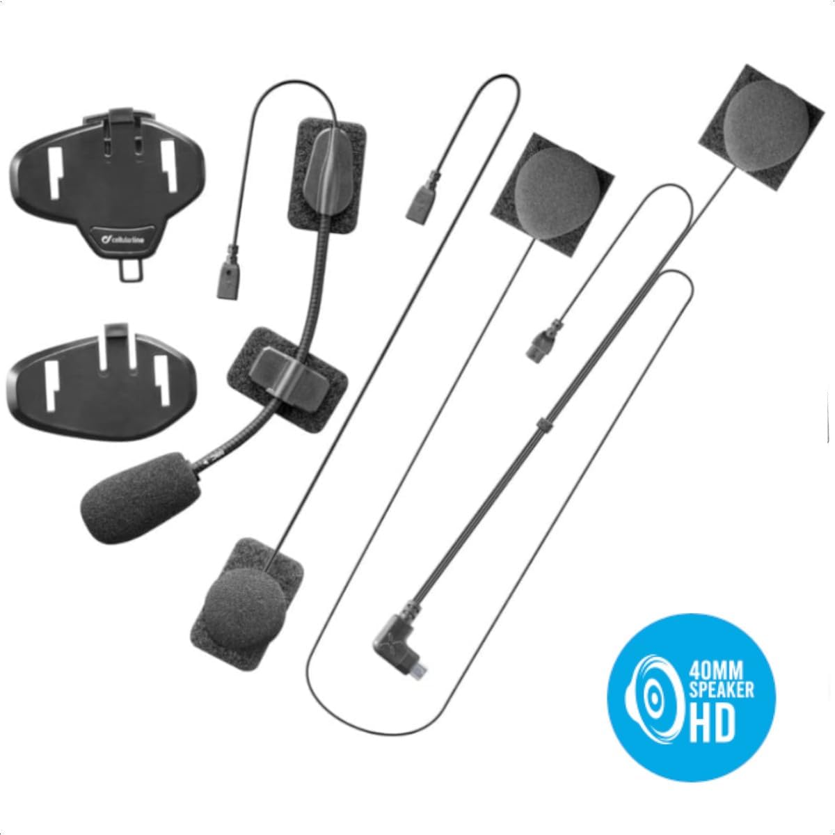 Detalle 2 de Interphone Sport HD Intercomunicador Casco Moto 🚲 Hasta 4 Usuarios