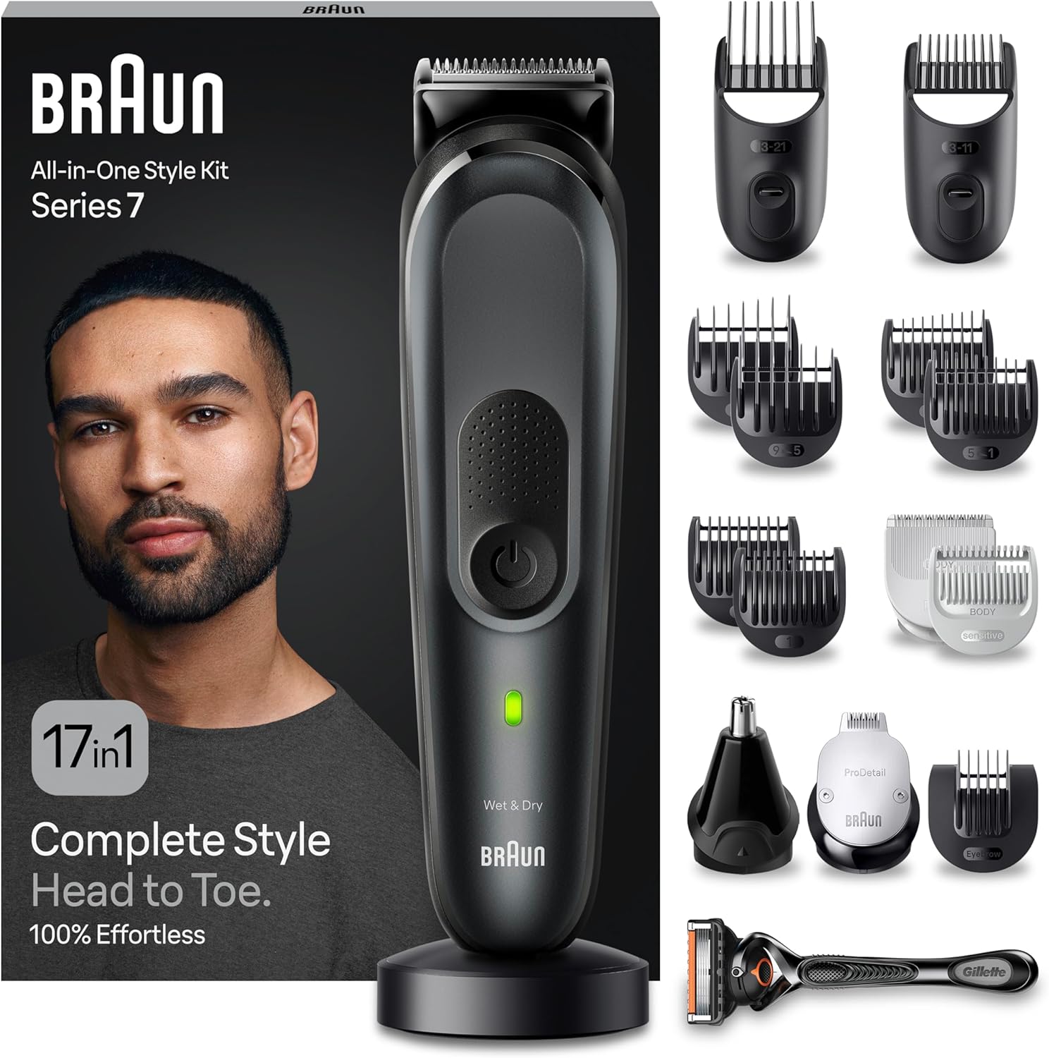 Thumbnail 6 de Braun AIO7540 tondeuse 120 min 🌊