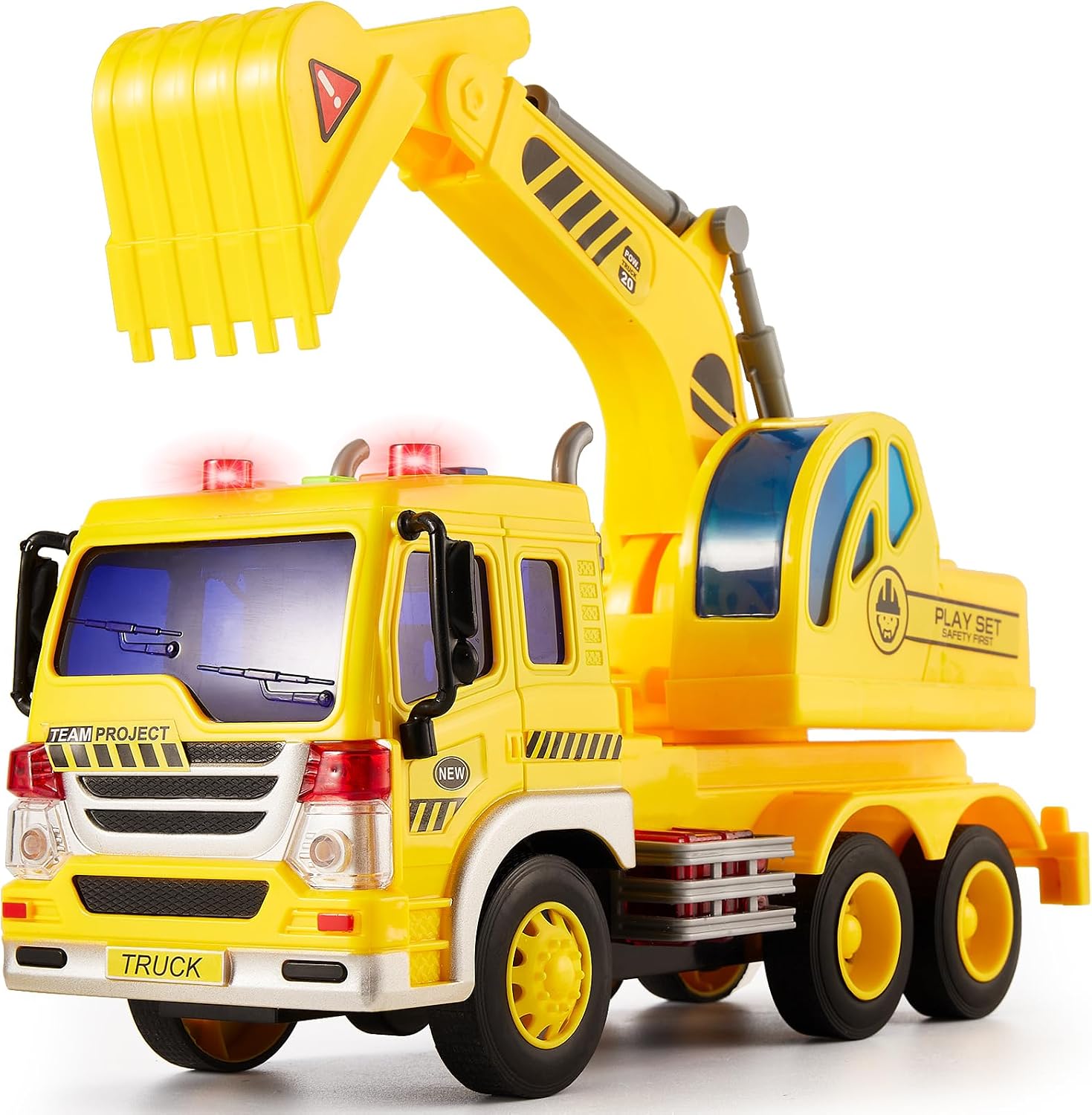 Detalle de HERSITY Bagger Spielzeug 1/16 mit Sound